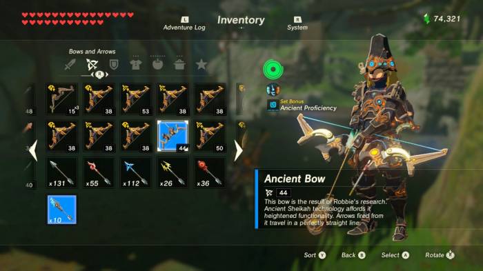 Max weapon slots botw