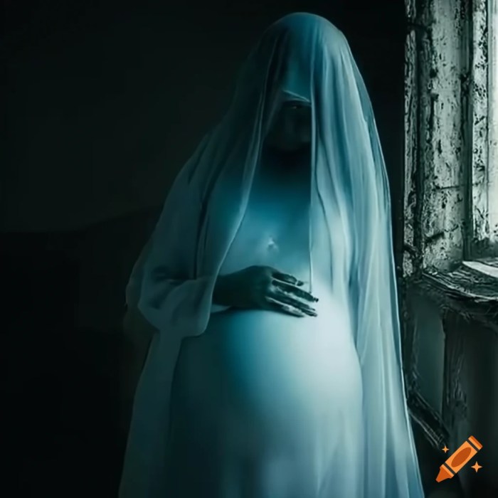 Pregnant by a ghost