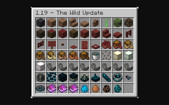 All new minecraft items