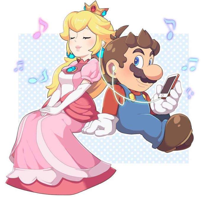 Super mario galaxy peach