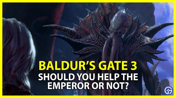 Help the emperor bg3