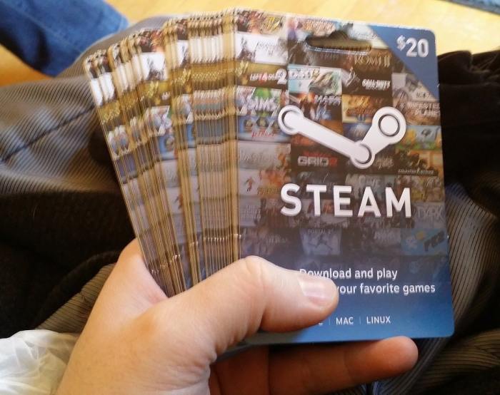 Fake steam card code