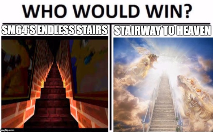 Endless stairs mario 64