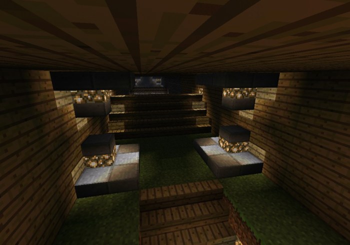 Cool lights in minecraft