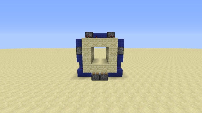 2x2 piston door flush