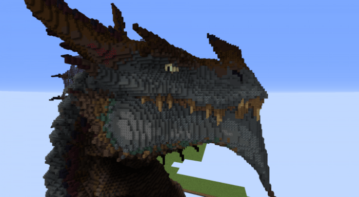Dragon build head minecraft make bored probably so gonna later body comments builds