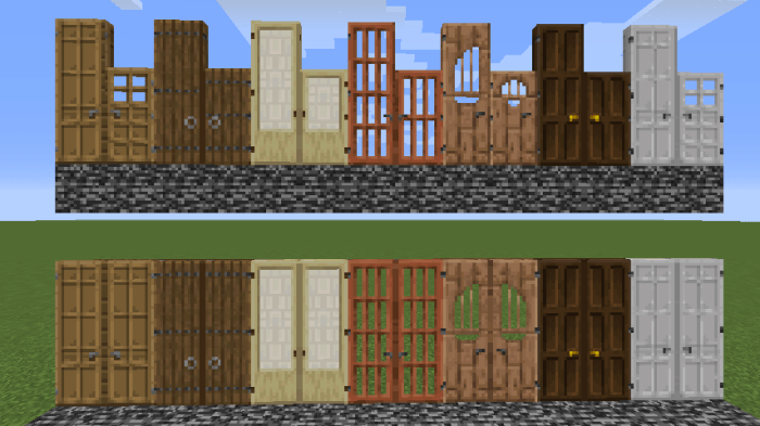 Minecraft doors door blocks wooden crafted wood crafting different pixel types wikia wiki fandom recipe will cb latest minecraft101
