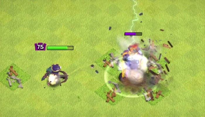 Clash of clans lightning