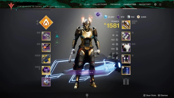 Stats for all destiny 2