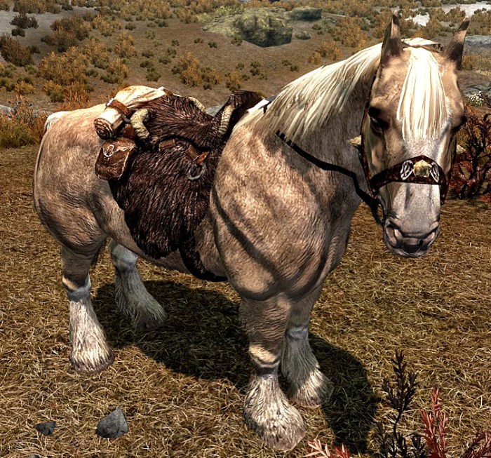 Skyrim frost the horse