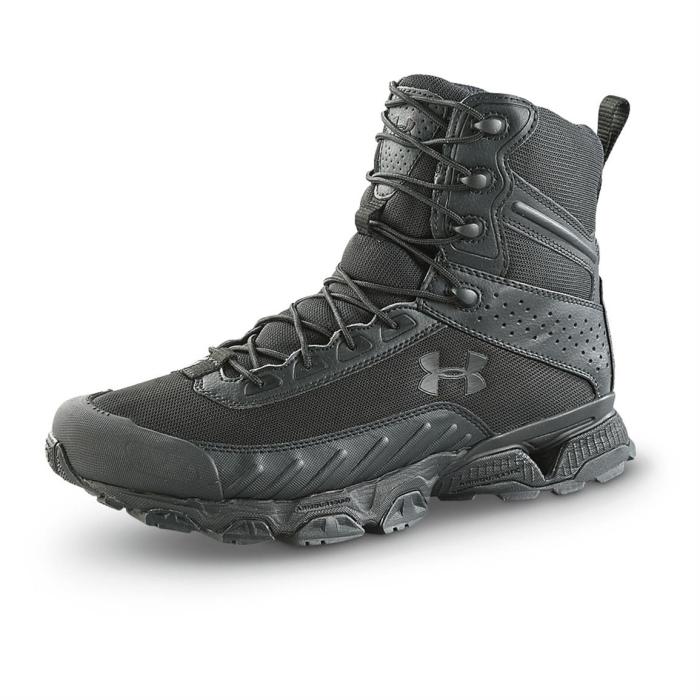 Black under armour boots