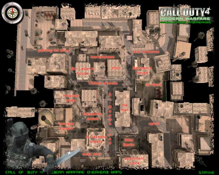 Strike call of duty map