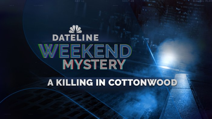 A killing in cottonwood