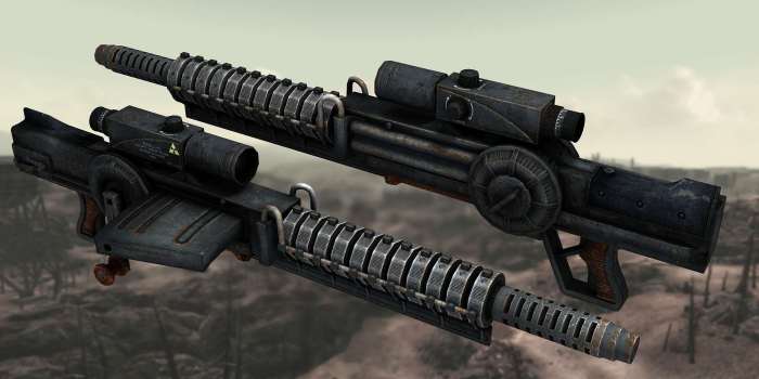 Gauss rifle new vegas