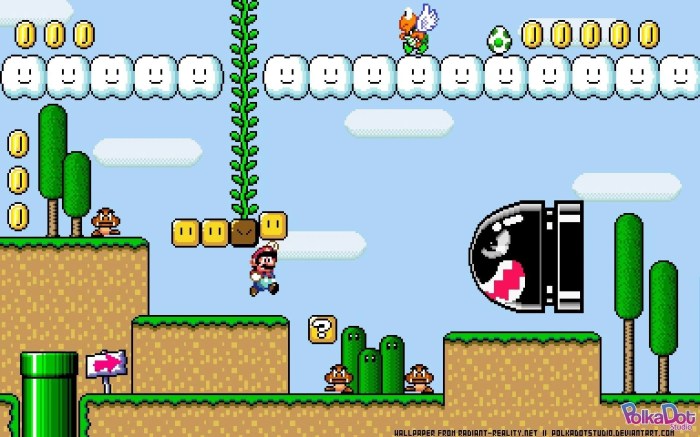 Mario jugadores niveles