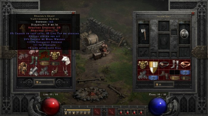 Diablo 2 draculs grasp