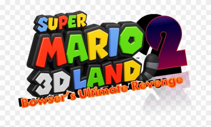 Super mario 3d land logo