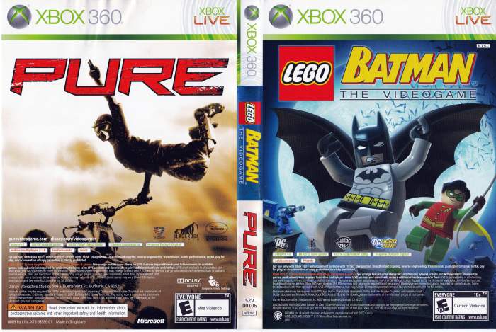 Xbox 360 lego games