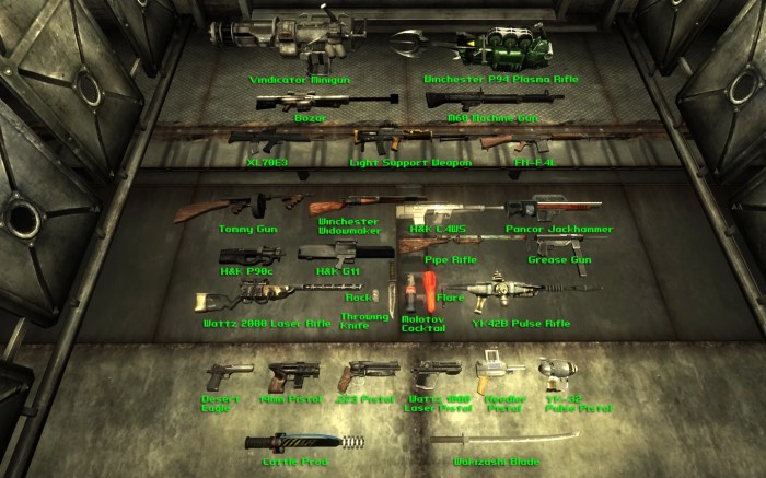 Mod weapons fallout 3