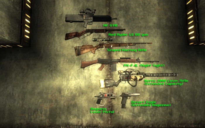 Mod weapons fallout 3