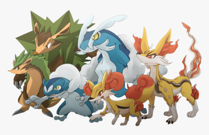 Gen 6 pokemon starter