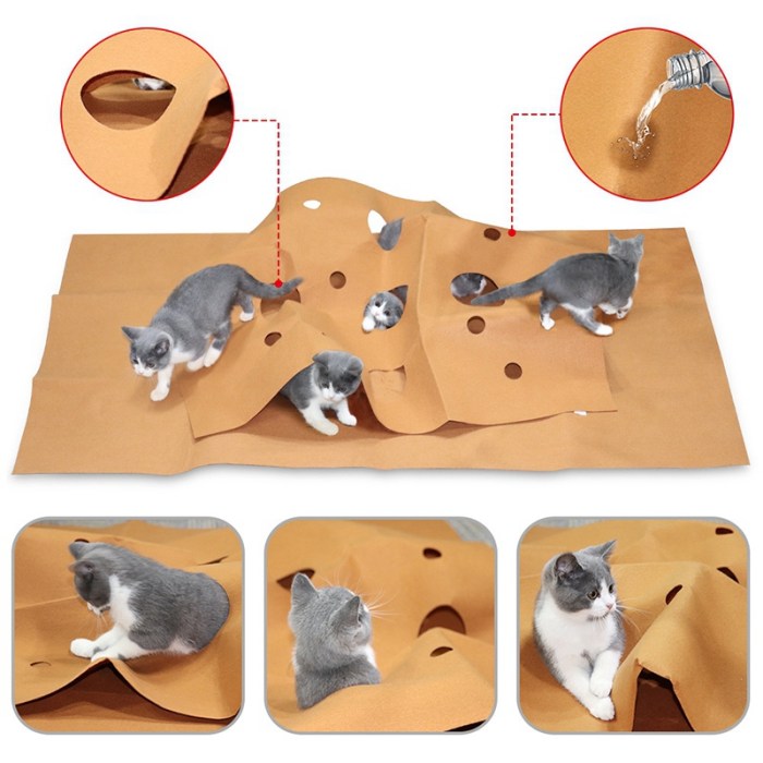 Cat toys pet interactive teasing toy kitty seek hunt electronic mouse hide game