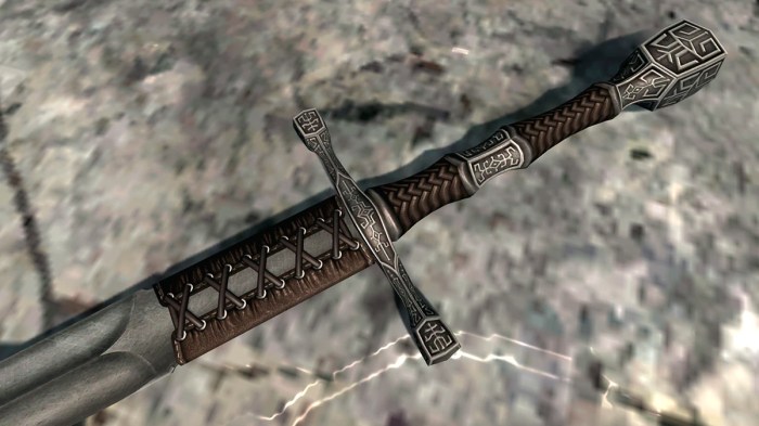 Sword skyrim handed two mods