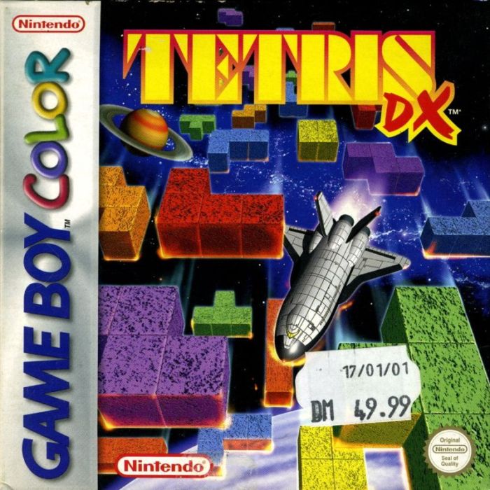 Tetris for gameboy color