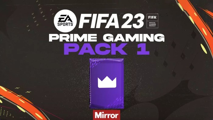 Prime gaming fifa 23