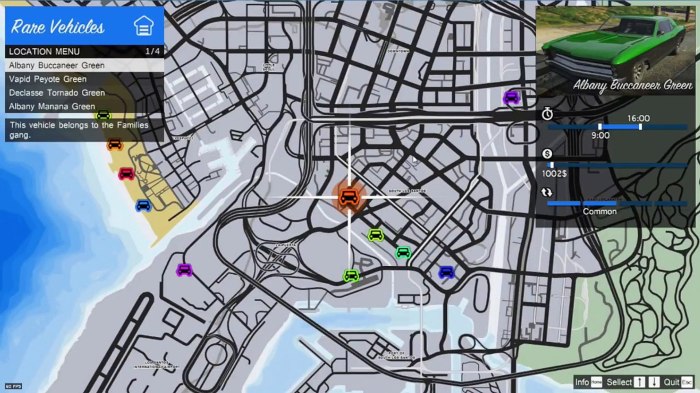 Hidden locations in gta v