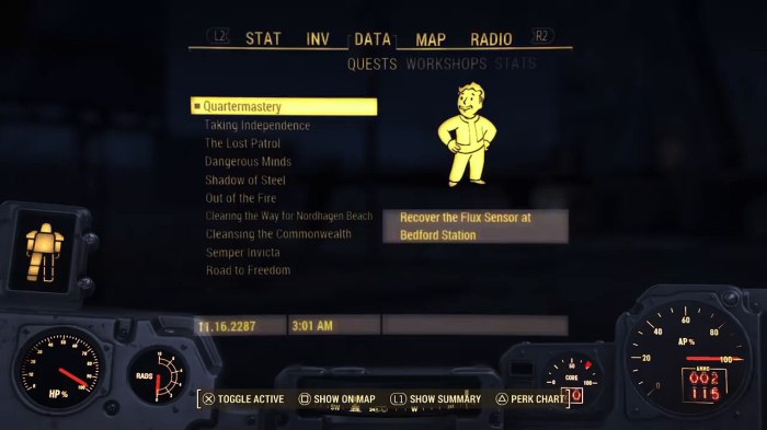 Fallout 4 flux sensor