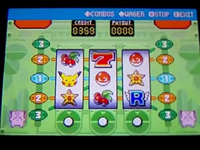 Pokemon fire red slots