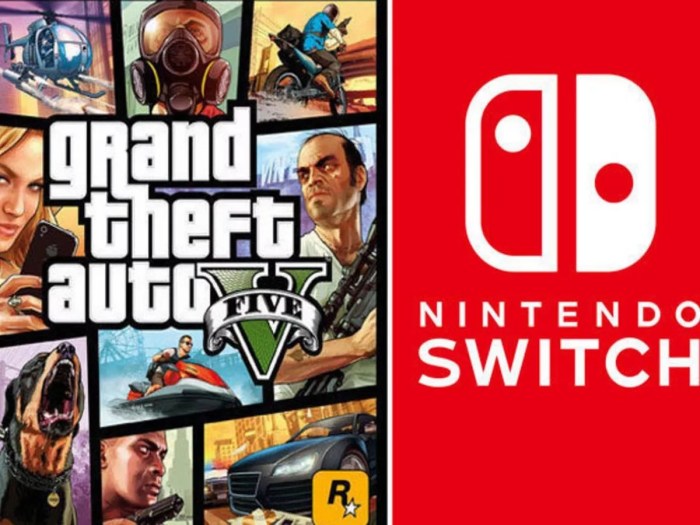 Grand theft auto 5 switch