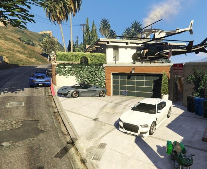 Franklin house gta 5 hood