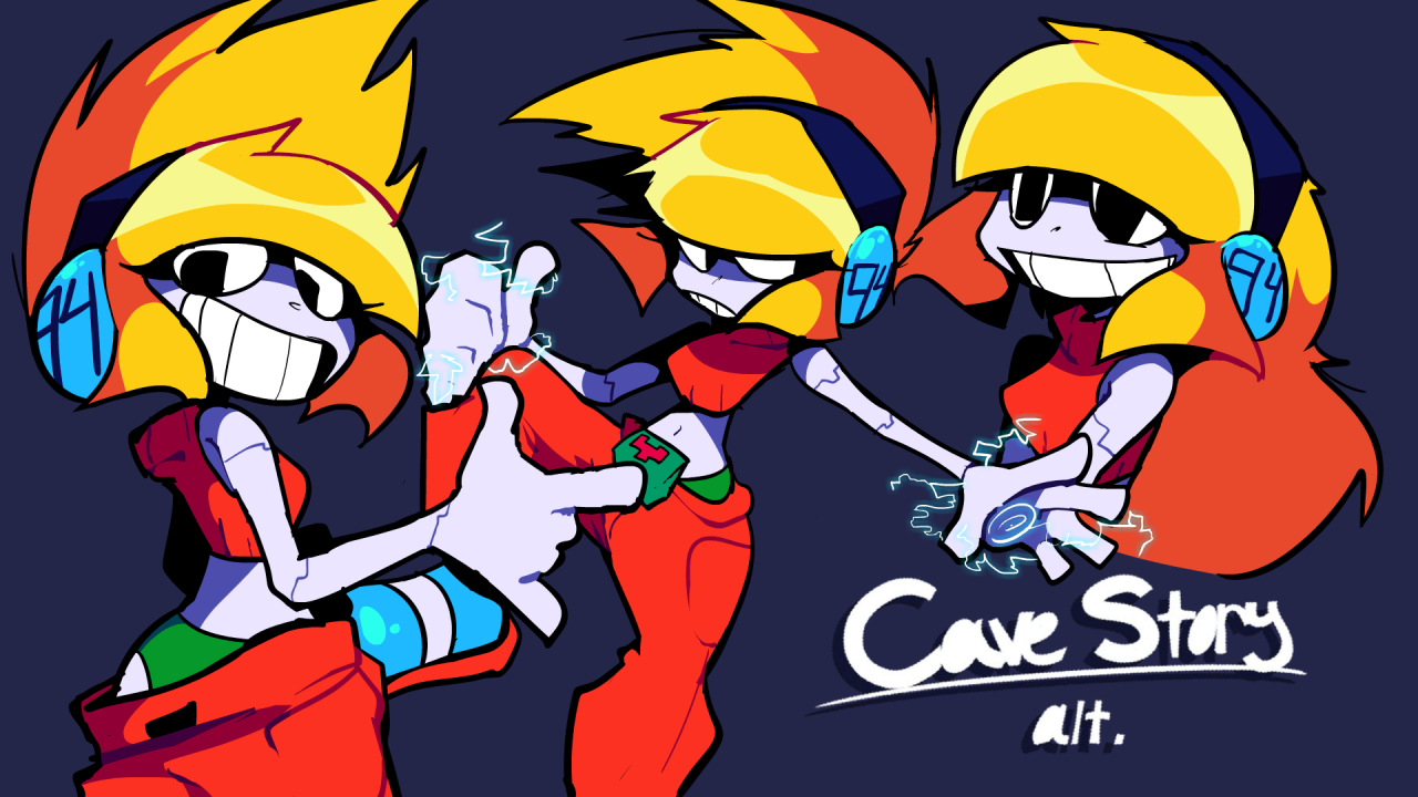 Cave story curly brace