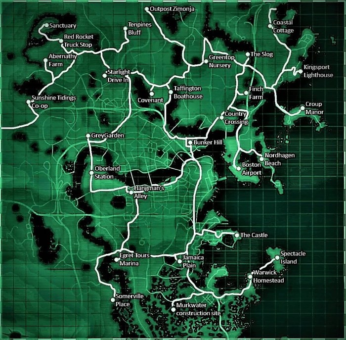 Fallout 4 completed map