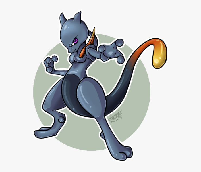 How to draw shadow mewtwo