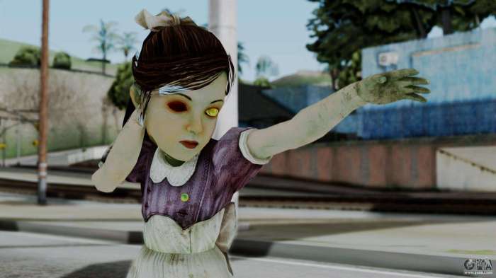 Bioshock sister little deviantart sisters game trailer minecraft games