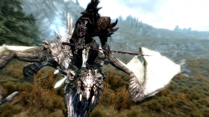 Skyrim dragon ride mod