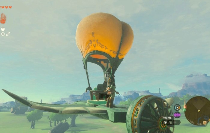 Hot air balloon zelda