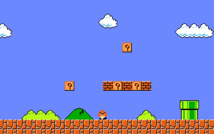 Mario bros super wallpaper game background backgrounds computer desktop bit