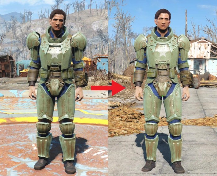 Combat armor fallout pepe rare mods heavy custom nexusmods