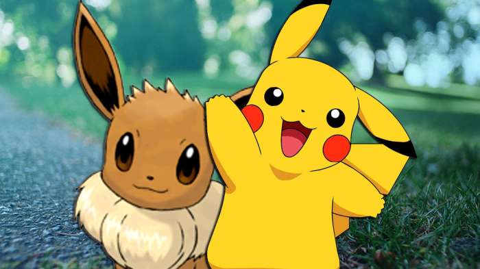 Pikachu eevee go pokemon who vs would poll rather side lets pokémon nintendo let nintendolife