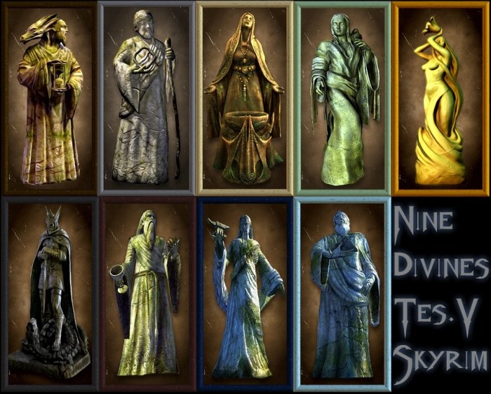 Skyrim divines