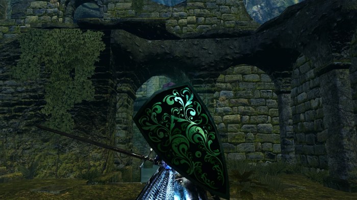 Grass crest shield ds2