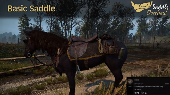 Best saddle witcher 3