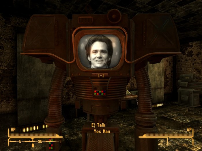 New vegas yes man ending