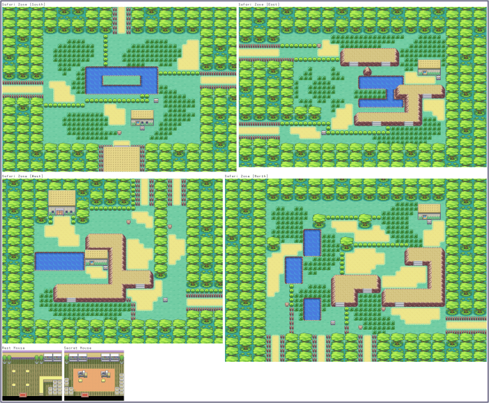 Pokemon fire red leaf green map route locations plant power hm firered location gba town city rod super independent fuchsia