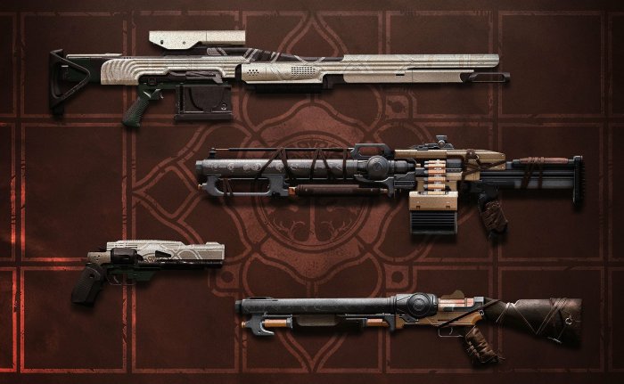 New iron banner weapons