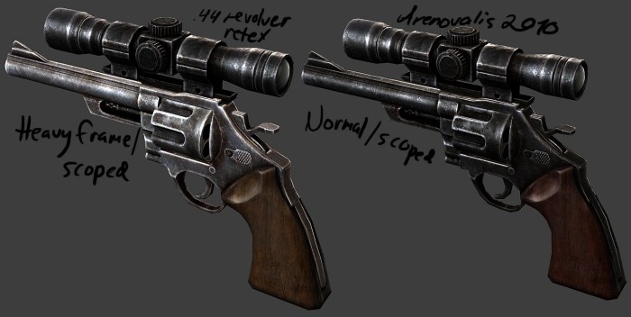 Magnum vegas fallout revolver